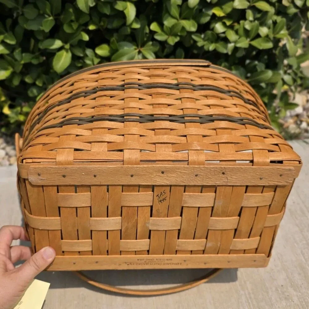 Longaberger 1995 Edition traditions collection family basket With Handle